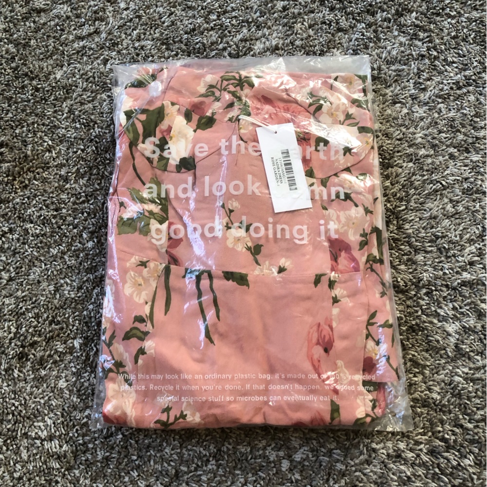 NWT Reformation Nadira Dress - Rose Garden - Picture 6 of 10